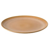 FÄRGKLAR Plate, glossy yellow, 26 cm
