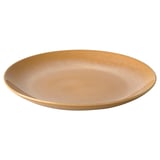 FÄRGKLAR Side plate, glossy yellow, 20 cm