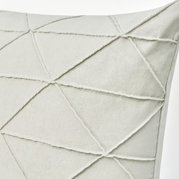 FJÄLLELM Cushion cover, light grey, 50x50 cm