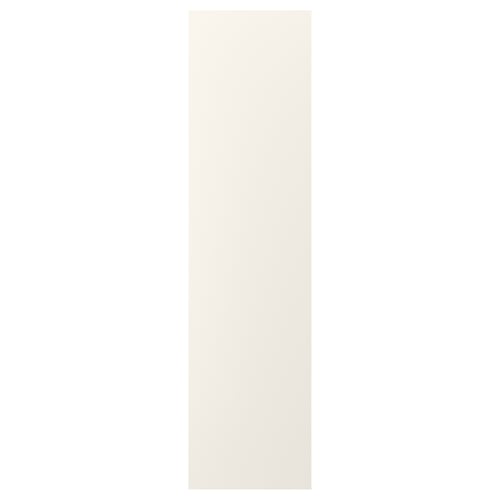 A plain rectangular panel in FÖRBÄTTRA style, cream-colored, made of acrylic paint and fiberboard.
