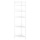 FRÖSJÖN Corner shelf unit, white, 35x156 cm