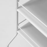 FRÖSJÖN Over-the-toilet shelf, white, 65x156 cm