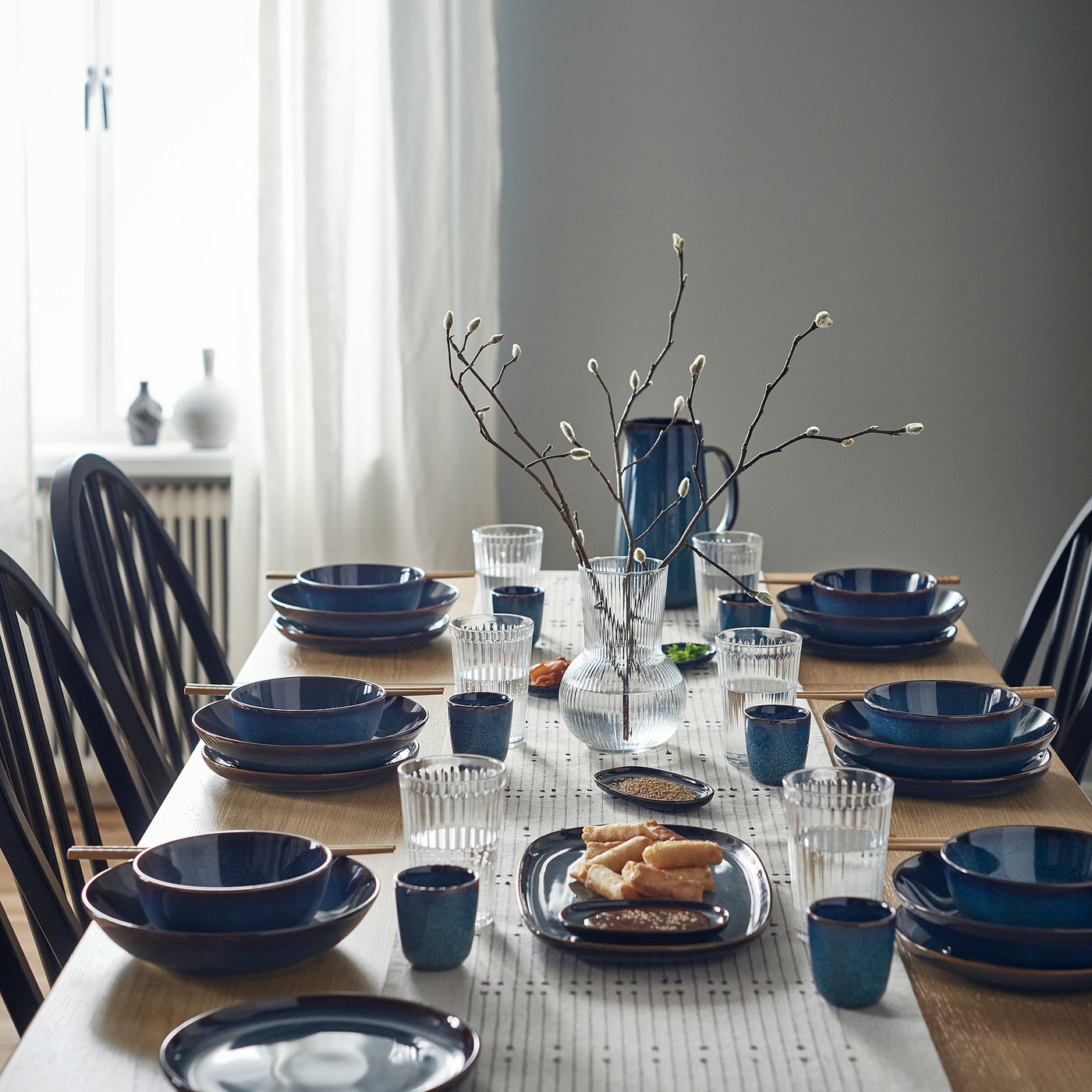 Ikea Service For 12 Dinnerware Sets 12 Piece Ikea White Plates Set