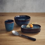 GLADELIG Plate, blue, 12x7 cm