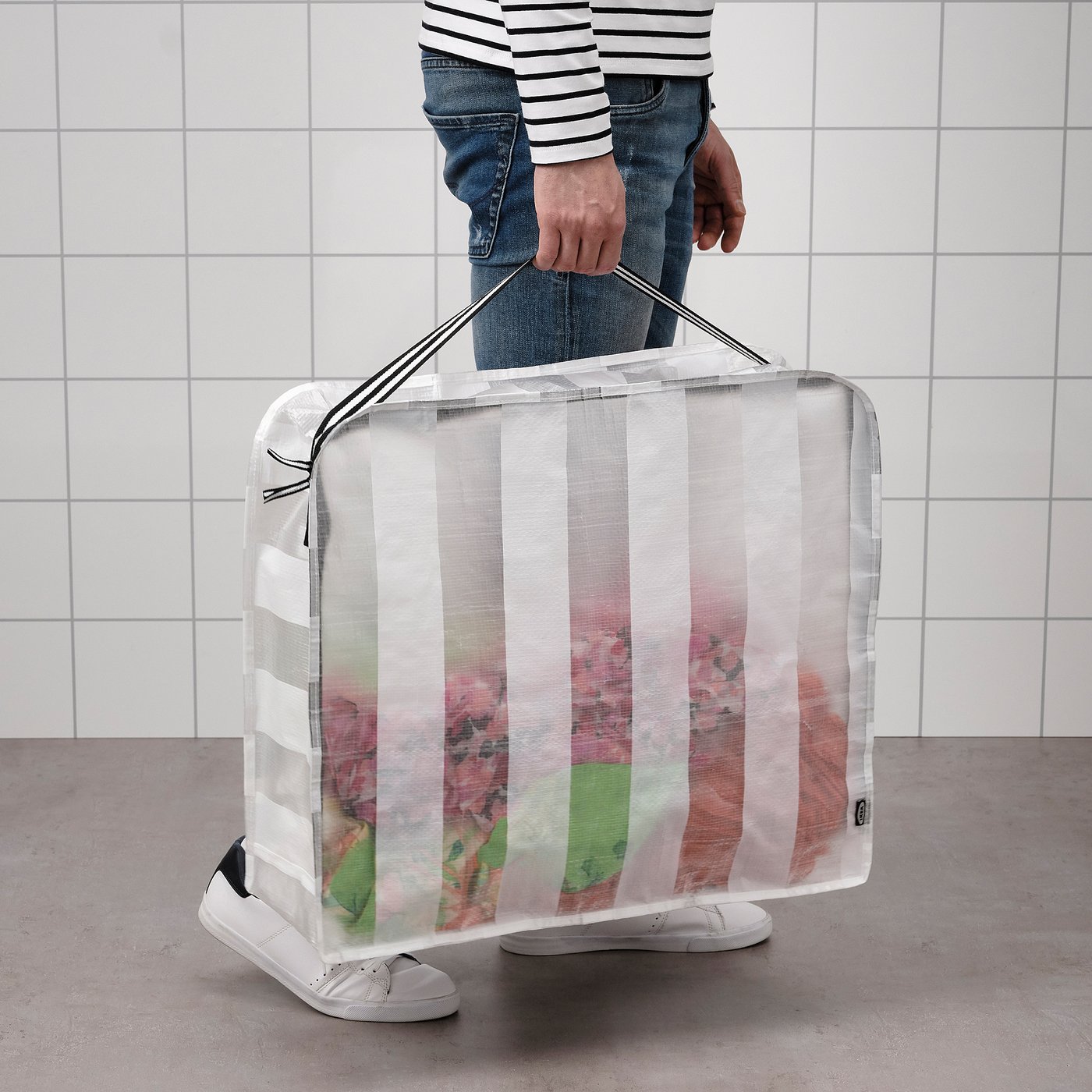 white/transparent, 55x49x19 cm - IKEA