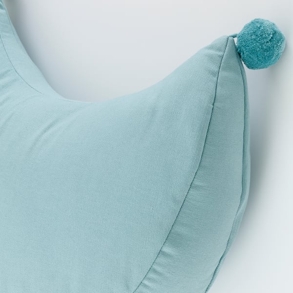 GOKVÄLLÅ Cushion, blue, 45x34x8 cm