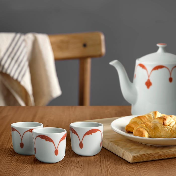 GOKVÄLLÅ kava cup, orange, 6 cl IKEA