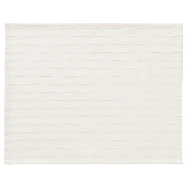 GOKVÄLLÅ Place mat, beige, 35x45 cm