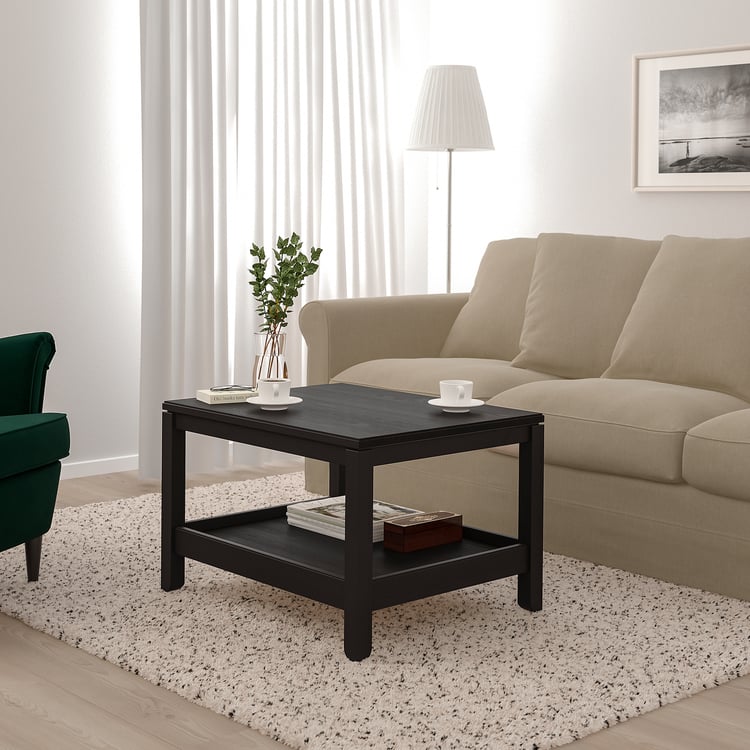 HAVSTA coffee table, dark brown, 75x60 cm IKEA