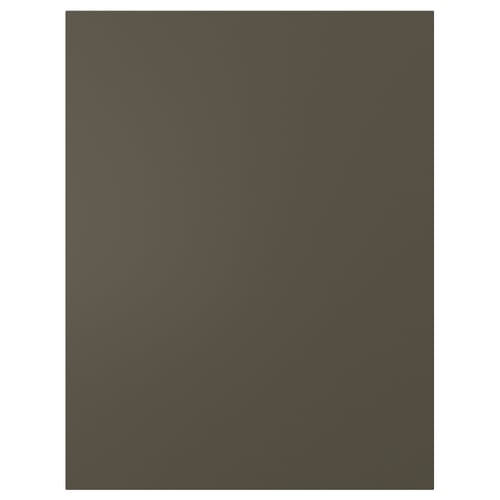 HAVSTORP kitchen panel, dark beige, square, smooth.