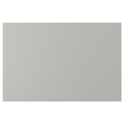 A light grey rectangular HAVSTORP kitchen cabinet door with a smooth, clean design.