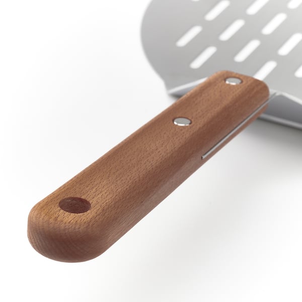 HAVSTULPAN Pizza shovel, stainless steel/beech, 57 cm