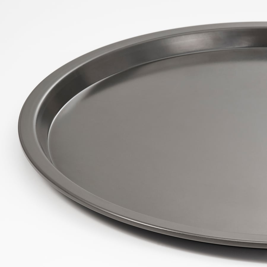 HEMMABAK pizza tin, grey, 34 cm IKEA