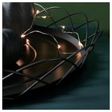 HÖSTAGILLE Decoration tray, black, 48 cm