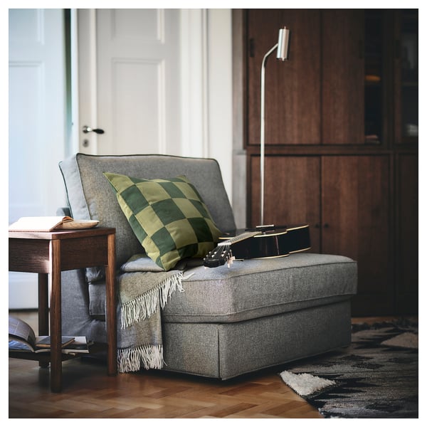 IDGRAN Cushion cover, green, 50x50 cm