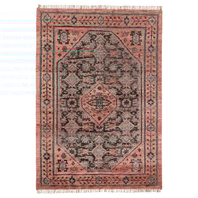 ISGRÄS Rug, low pile, multicolour, 170x240 cm