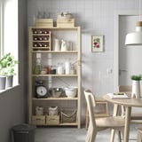 IVAR Shelving unit, pine, 89x30x179 cm