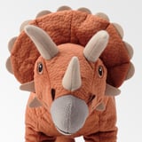 JÄTTELIK Soft toy, dinosaur/Triceratops, 46 cm