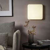 JETSTRÖM LED wall light panel, smart dimmable/wired-in colour and white spectrum, 30x30 cm