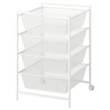 JONAXEL Storage combination, white, 50x51x73 cm