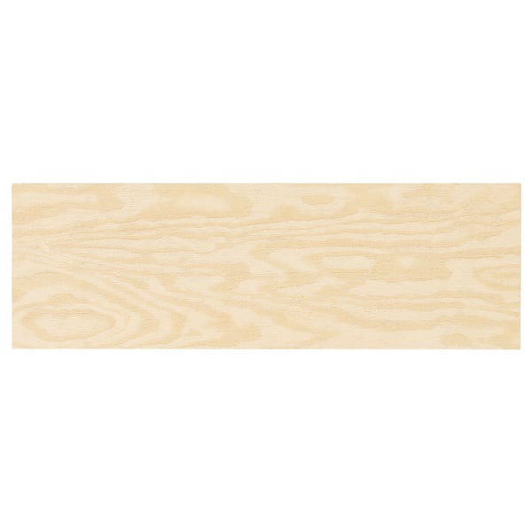 KALBÅDEN pine-style drawer front in light beige.