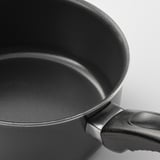 KAVALKAD Saucepan, set of 3, black