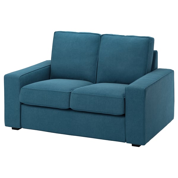 KIVIK Cover for compact 2-seat sofa, Tallmyra blue