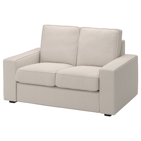 KIVIK Cover for compact 2-seat sofa, Tresund light beige