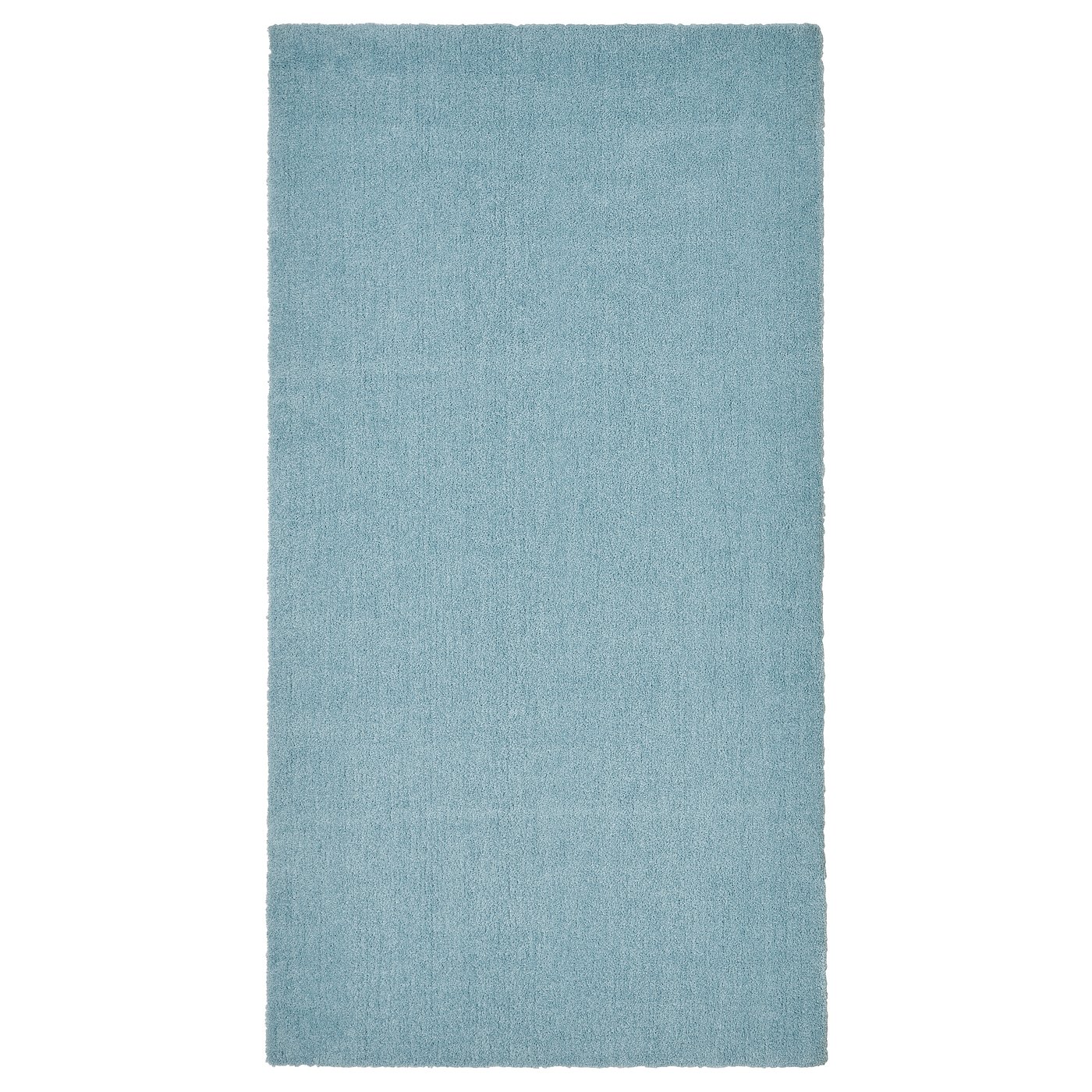 KNARDRUP Rug, low pile, light blue, 80x150 cm IKEA