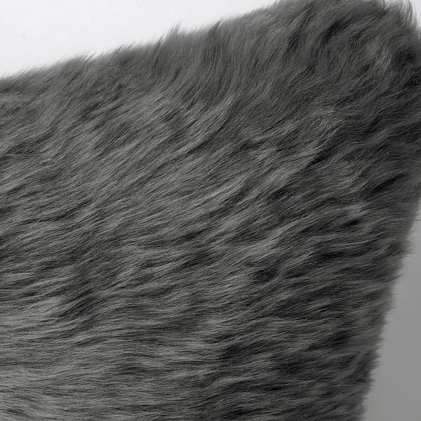 KRÅKKRASSING cushion cover, light grey, 50x50 cm IKEA