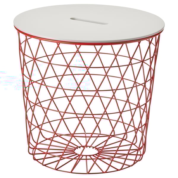 Wire Basket Side Table Ikea atelieryuwa.ciao.jp