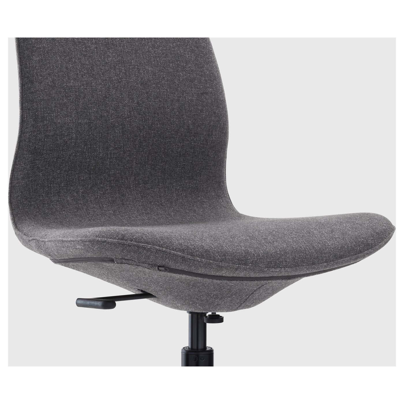 LÅNGFJÄLL conference chair, Gunnared dark grey/black - IKEA