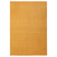 LANGSTED Rug, low pile, yellow, 133x195 cm