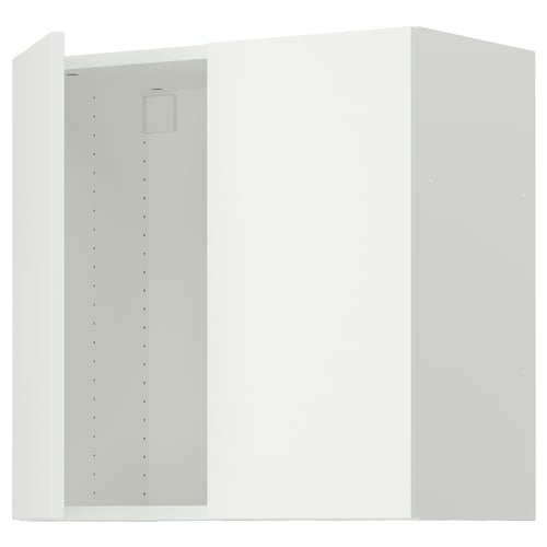 LASTARE Wall mounted frame with doors, white, 60x32x60 cm