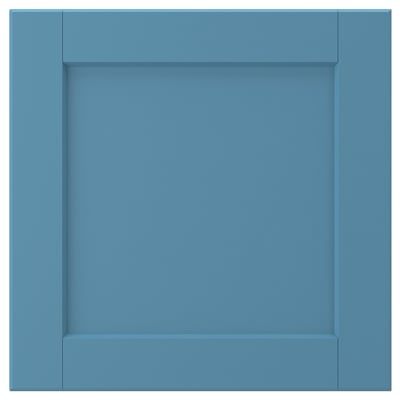 Blue kitchen door if you need to stay within 150 characters, you can keep the current as it is: blue square kitchen door