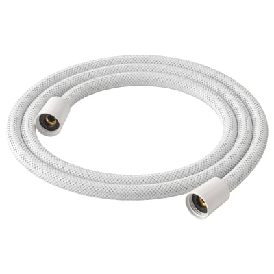 LILLREVET Shower hose, white, 150 cm
