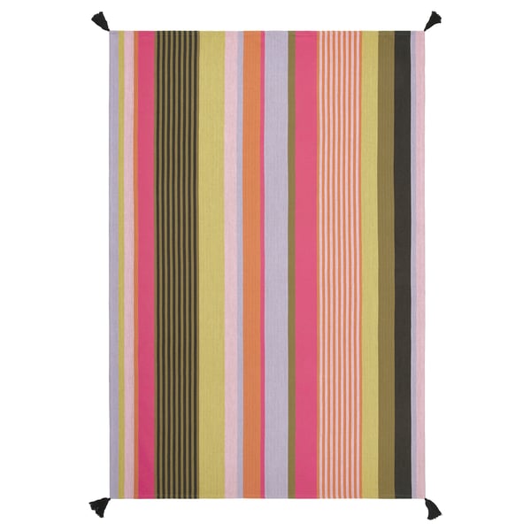 MÄVINN Throw, striped multicolour, 110x170 cm
