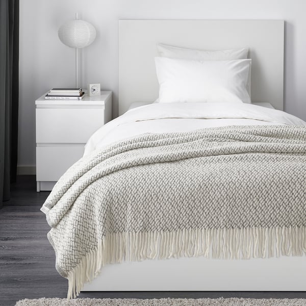 MAJINGER Throw, grey, 150x200 cm