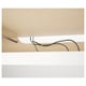 MALM desk with pull-out panel, white, 151x65 cm - IKEA