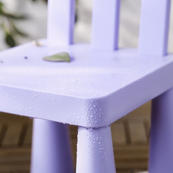 MAMMUT Children's chair, in/outdoor/lilac