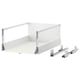 Option: MAXIMERA Drawer, high, white, 40x60 cm