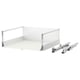 MAXIMERA Drawer, high, white, 60x60 cm