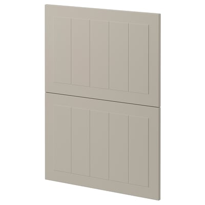 METOD 2 fronts for dishwasher, Stensund beige, 60 cm