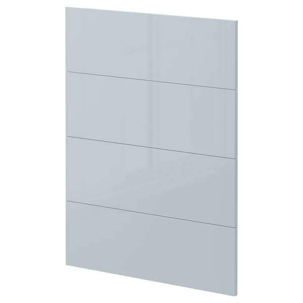 METOD 4 fronts for dishwasher, Kallarp light grey-blue, 60 cm