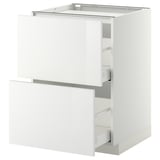 METOD Base cab f hob/2 fronts/2 drawers