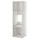 Option: METOD High cabinet frame for fridge/oven, white, 60x60x200 cm