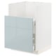 METOD / MAXIMERA Base cab f TALLSJÖN sink, white/Kallarp light grey-blue, 60x60 cm
