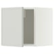 METOD Wall cabinet, white/Aspudden light grey, 40x40 cm