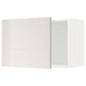 METOD Wall cabinet, white/Ringhult light grey, 60x40 cm