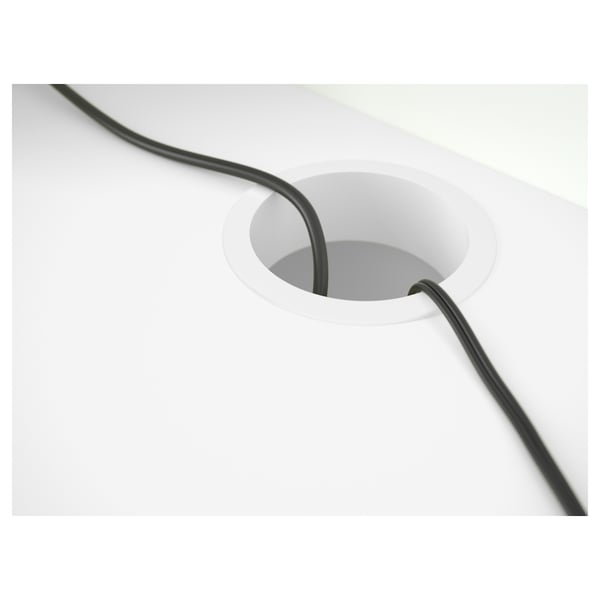 MICKE Desk, white, 105x50 cm